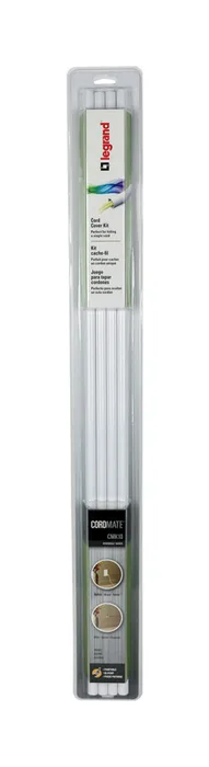 Legrand Cordmate 3/8 in. D X 120 in. L Cord Cover 1 pk