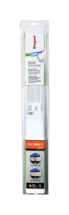 Legrand 3 1/2 x 5/8 in. D X 30 in. L Cord Cover 1 pk