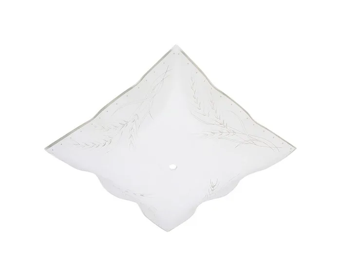 Westinghouse Square White Glass Fan/Fixture Shade 1 pk (Pack of 10)