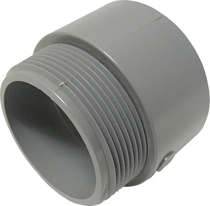 Cantex 2 in. D PVC Male Adapter For PVC 1 each (Pack of 10)