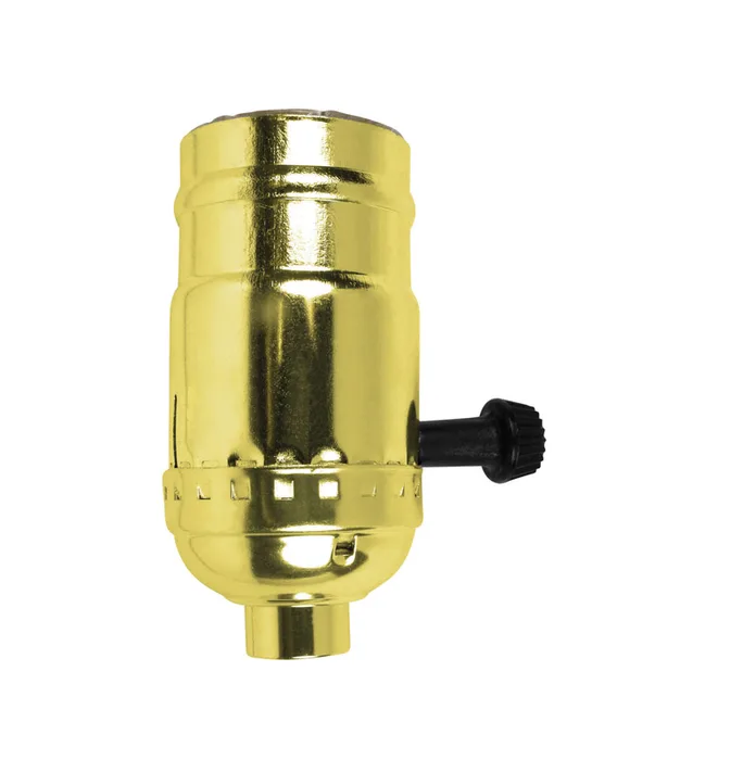 Jandorf Metal Medium Base Turn Knob Socket 1 pk