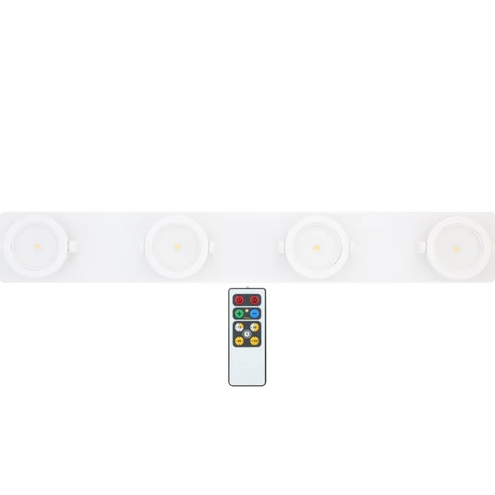 Rite Lite 15.75 in. L White Battery Powered LED Strip Light 70 lm