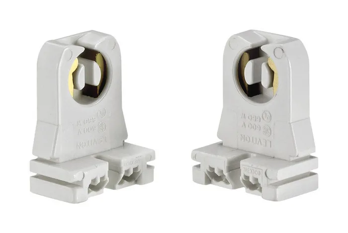 Leviton Thermoset Plastic Fluorescent Pedestal Base Lampholder 1 pk
