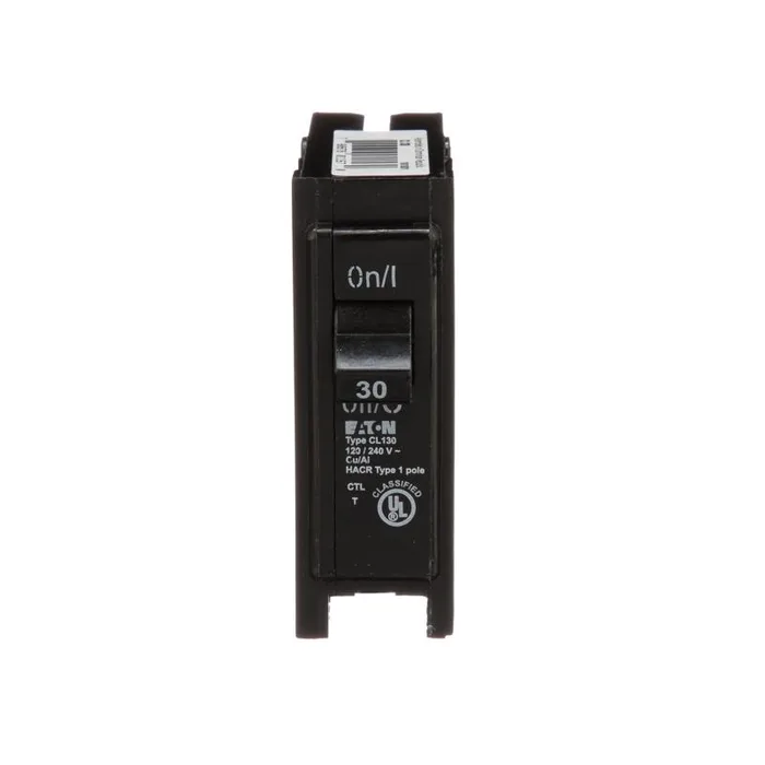 Eaton 30 amps Plug In Single Pole Circuit Breaker
