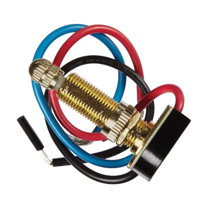 Jandorf 6 amps Single Pole or 3-way Rotary Appliance Switch Brass 1 pk