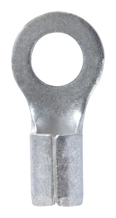 Jandorf 8 Ga. Insulated Wire Ring Terminal Silver 2 pk