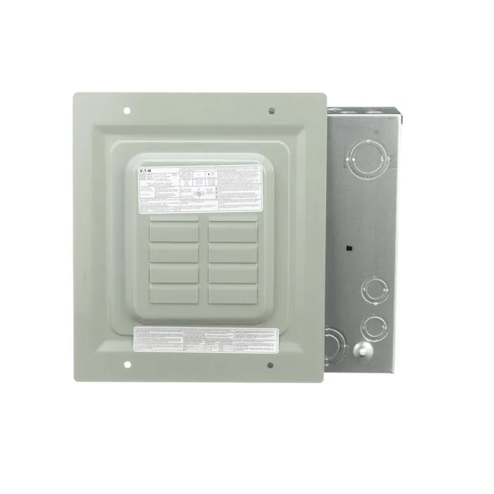 Eaton 125 amps 120/240 V 4 space 8 circuits Flush Mount Main Lug Load Center