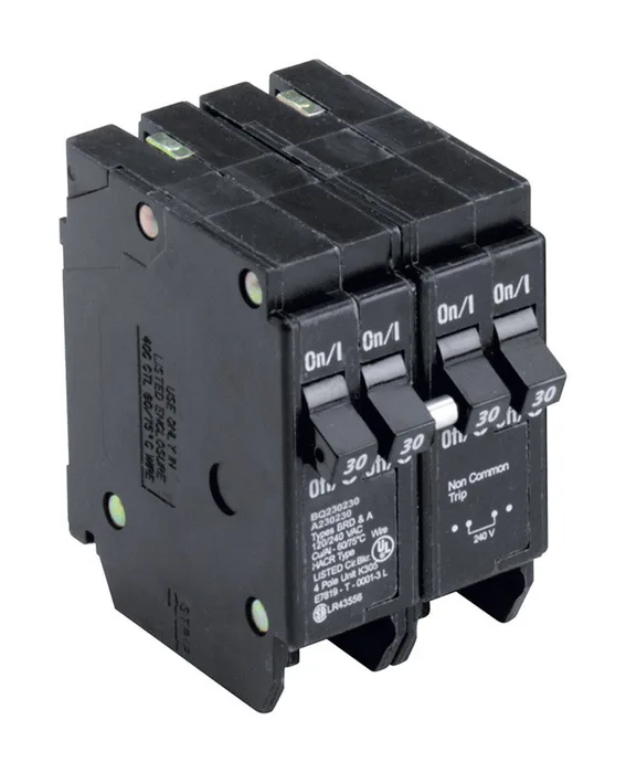 Eaton 30/30 amps Plug In 4-Pole Circuit Breaker