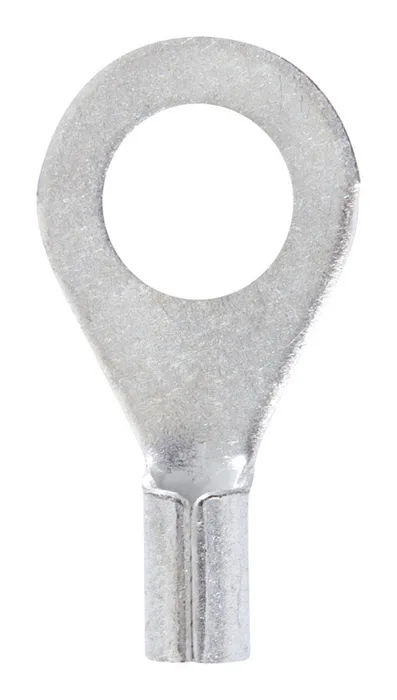 Jandorf 16-14 Ga. Uninsulated Wire Ring Terminal Silver 5 pk
