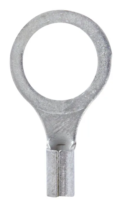 Jandorf 16-14 Ga. Uninsulated Wire Ring Terminal Silver 5 pk