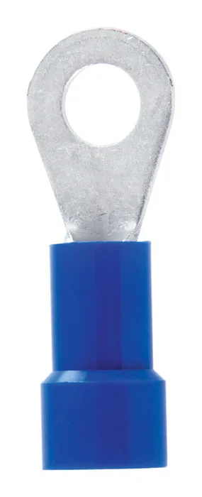Jandorf 16-14 Ga. Insulated Wire Ring Terminal Blue 5 pk
