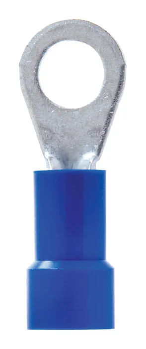 Jandorf 16-14 Ga. Insulated Wire Ring Terminal Blue 5 pk