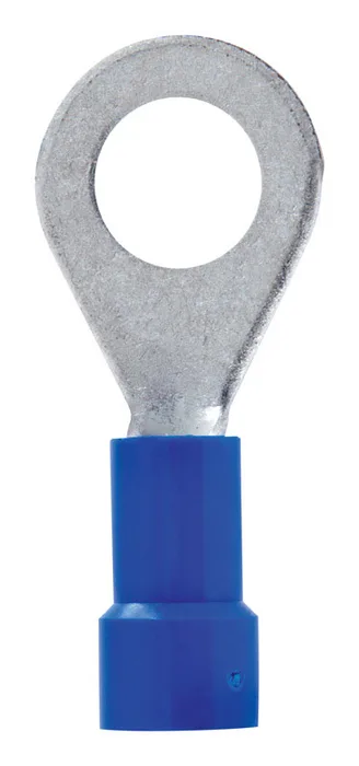 Jandorf 16-14 Ga. Insulated Wire Ring Terminal Blue 5 pk