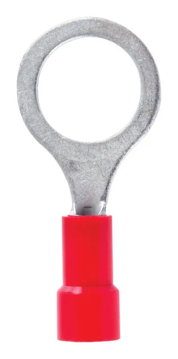 Jandorf 22-18 Ga. Insulated Wire Ring Terminal Red 5 pk