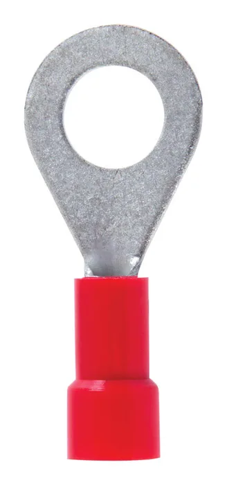 Jandorf 22-18 Ga. Insulated Wire Ring Terminal Red 5 pk