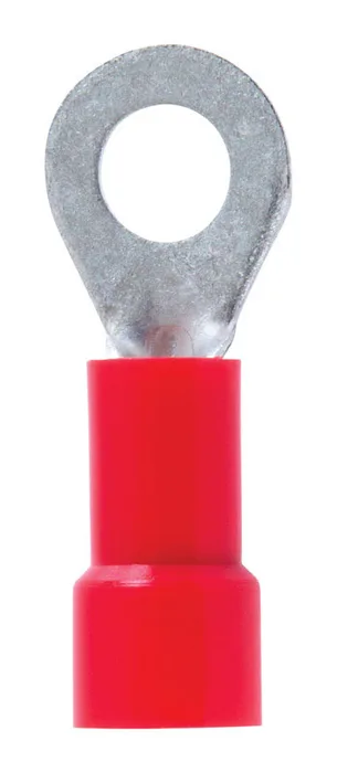 Jandorf 22-18 Ga. Insulated Wire Ring Terminal Red 5 pk