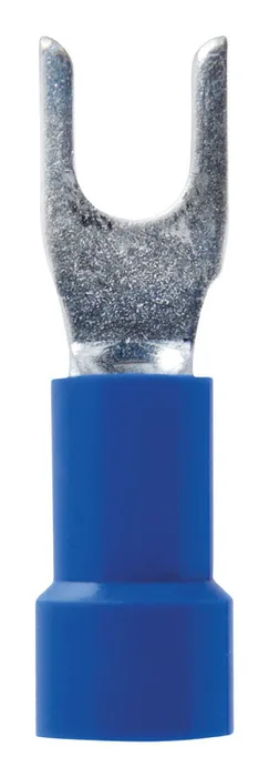 Jandorf 16-14 Ga. Insulated Wire Spade Terminal Blue 5 pk
