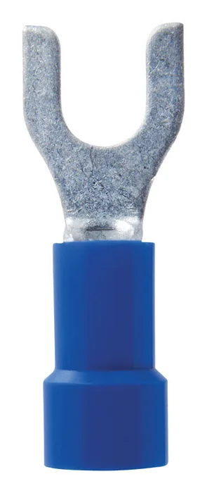 Jandorf 16-14 Ga. Insulated Wire Spade Terminal Blue 5 pk