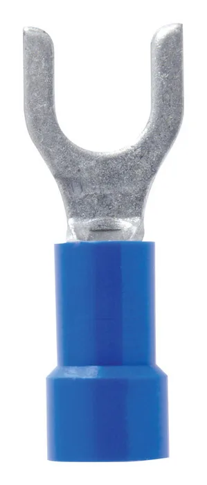 Jandorf 16-14 Ga. Insulated Wire Spade Terminal Blue 5 pk