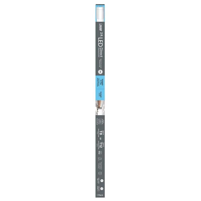 Feit Linear T8 G13 (Medium Bi-Pin) LED Bulb Daylight 20 Watt Equivalence 1 pk (Pack of 6)