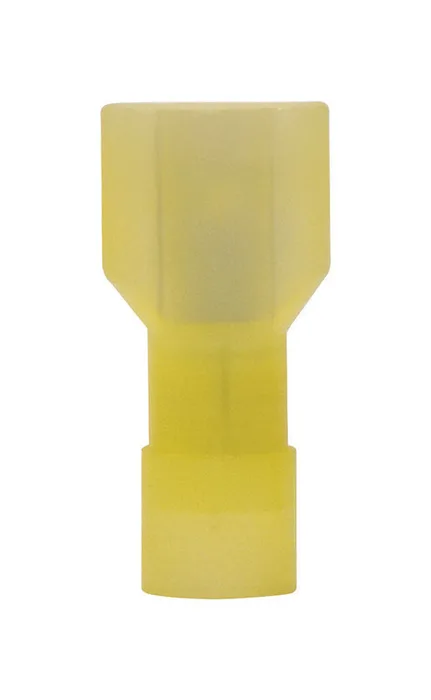 Gardner Bender 12-10 Ga. Insulated Wire Male Disconnect Yellow 4 pk