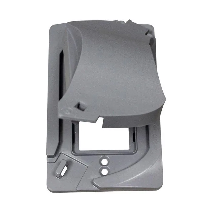 Sigma Engineered Solutions Rectangle Plastic 1 gang 4.76 in. H X 3.01 in. W Universal Cover