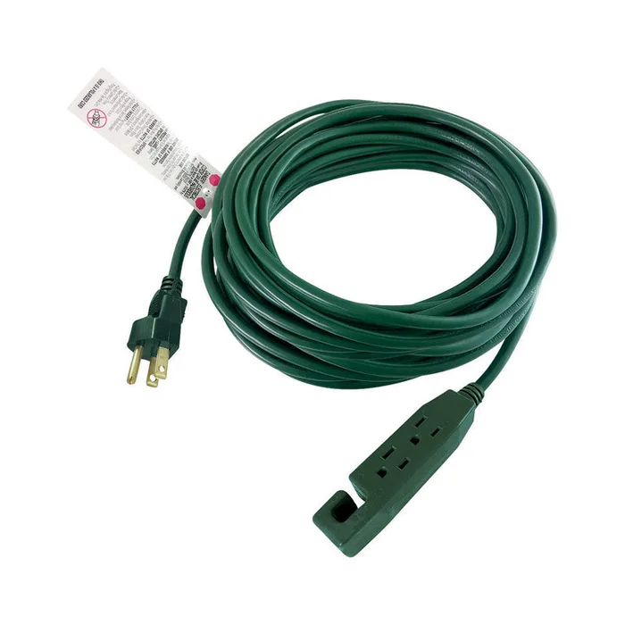 Projex Outdoor 50 ft. L Green Extension Cord 16/3 SJTW