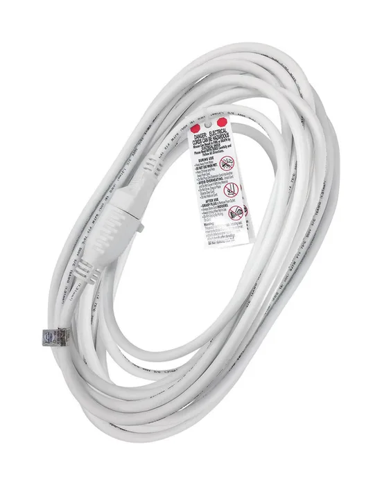 Projex Outdoor 25 ft. L White Extension Cord 16/3 SJTW