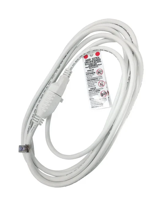 Projex Outdoor 15 ft. L White Extension Cord 16/2 SJTW