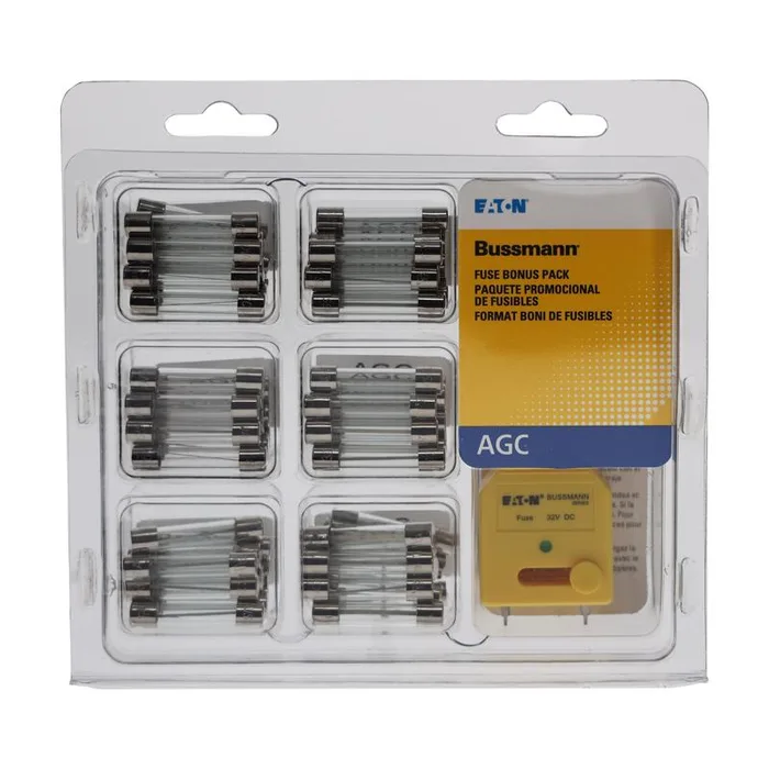 Bussmann 5, 10, 15, 20, 25, 30 amps Fast Acting Glass Fuse 61 pk