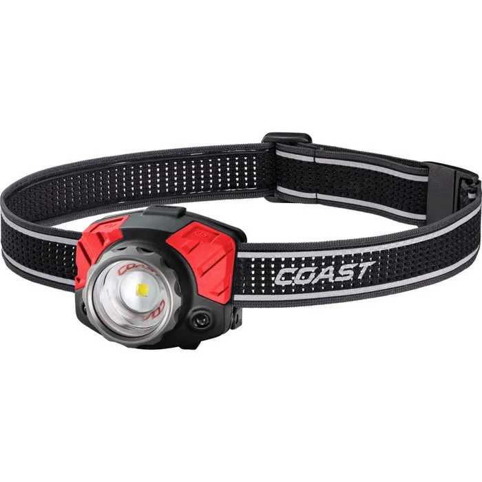 Coast FL85R 1250 lm Black LED Rechargeable Head Lamp