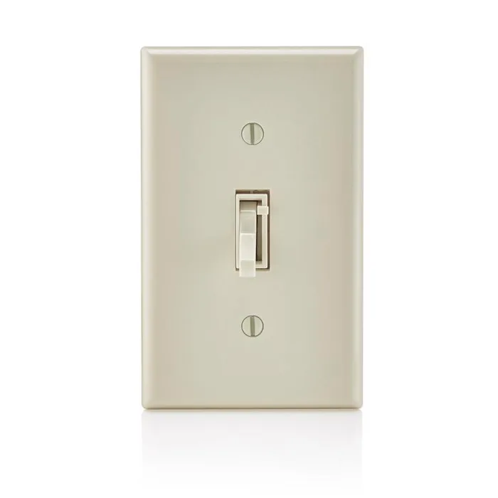 Leviton Light Almond 150 W Toggle Dimmer Switch 1 pk