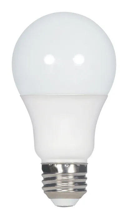 Satco A19 E26 (Medium) LED Bulb Warm White 60 Watt Equivalence 1 pk (Pack of 6)