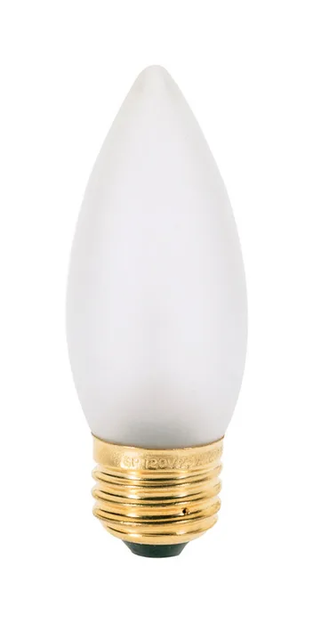Satco 25 W B11 Decorative Incandescent Bulb E26 (Medium) Soft White 2 pk (Pack of 10)