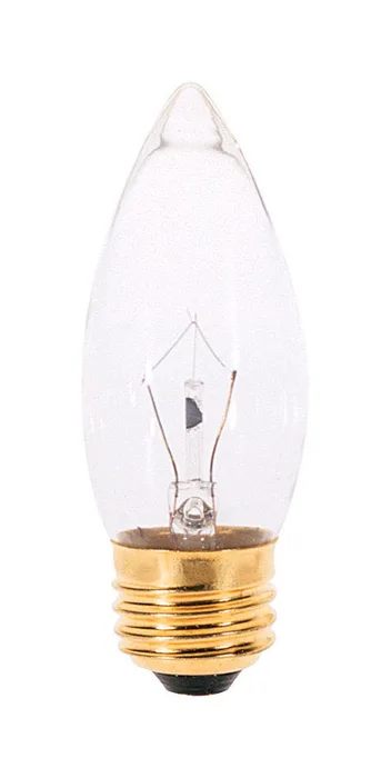 Satco 25 W B11 Decorative Incandescent Bulb E26 (Medium) Soft White 1 pk (Pack of 25)