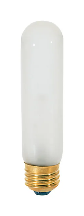 Satco 25 W T10 Tubular Incandescent Bulb E26 (Medium) Soft White 1 pk (Pack of 10)