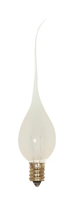 Satco 5 W C7 Decorative Incandescent Bulb E12 (Candelabra) Warm White 2 pk (Pack of 12)