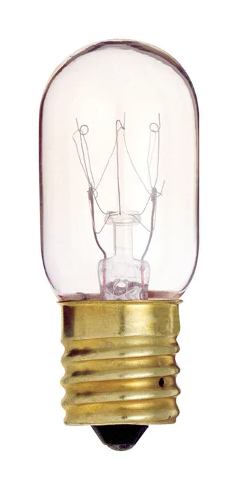 Satco 15 W T7 Specialty Incandescent Bulb E17 (Intermediate) Soft White 1 pk (Pack of 12)