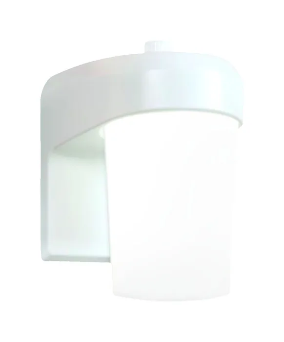 Halo White Dusk to Dawn LED Jelly Jar Light w/Photocell