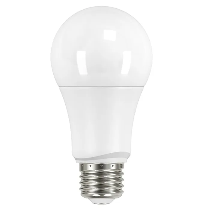 Satco Type A A19 E26 (Medium) LED Bulb Warm White 60 Watt Equivalence 4 pk (Pack of 12)