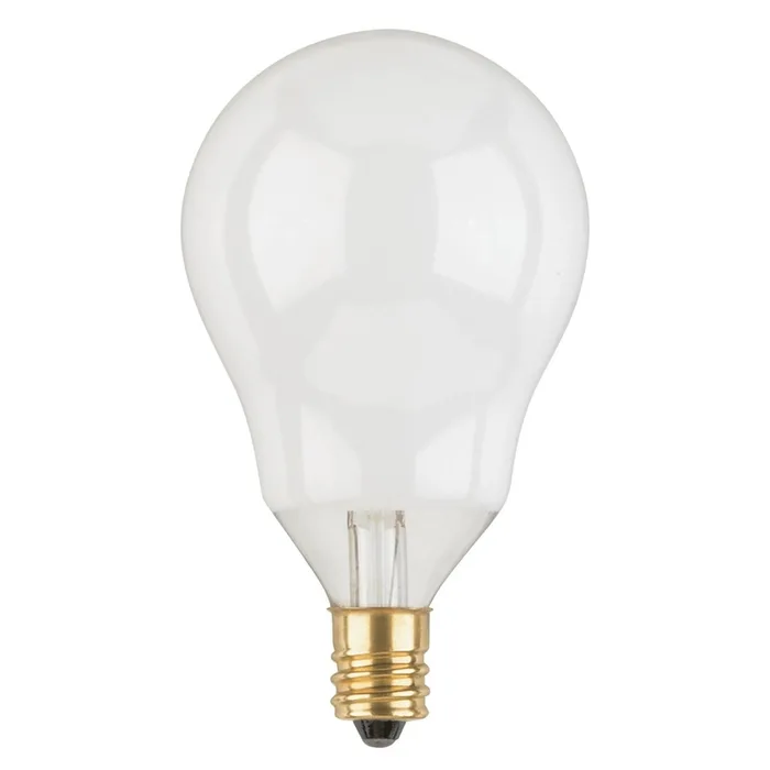 Westinghouse 40 W A15 Decorative Incandescent Bulb E12 (Candelabra) Warm White 2 pk