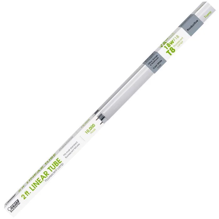 Feit Legacy Bulbs 18 W T8 1 in. D X 23.8 in. L Fluorescent Bulb Cool White Linear 4100 K 1 pk (Pack of 6)