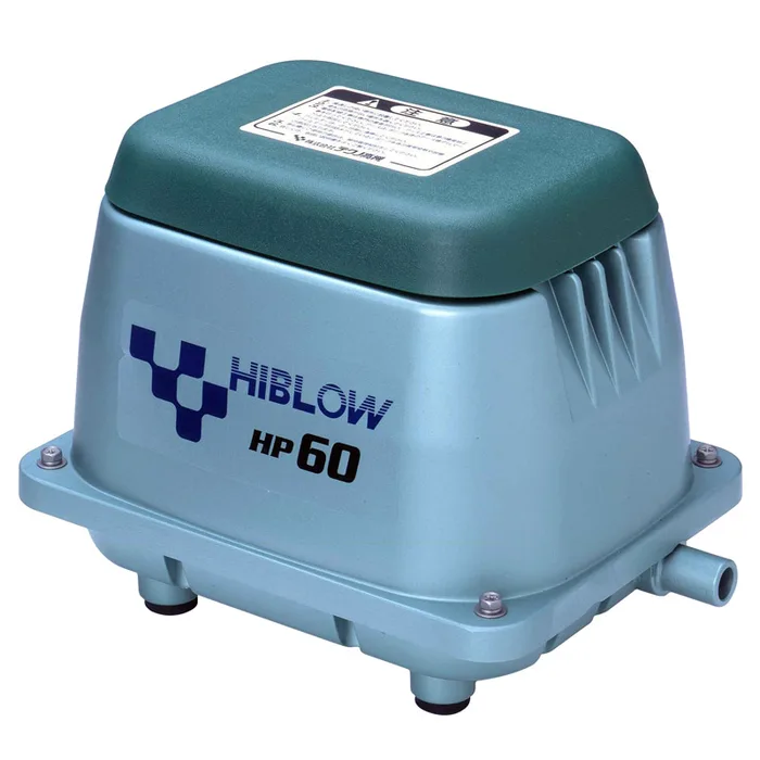 HIBLOW HP-60 951 gph Aluminum Linear Diaphragm Bottom AC Septic Air Pump