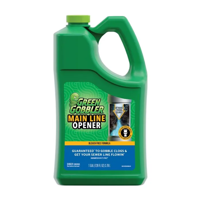 Green Gobbler Liquid Main Line Cleaner 128 oz (Pack of 4)