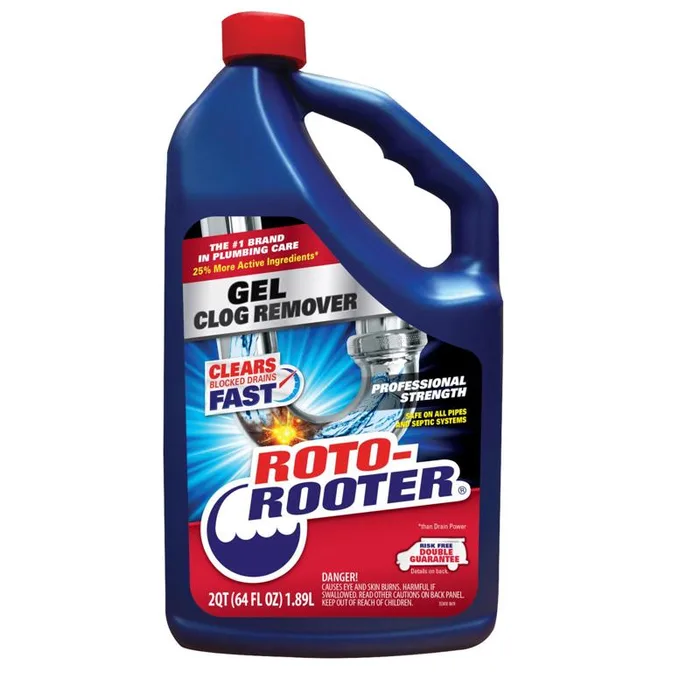 Roto-Rooter Gel Clog Remover 64 oz (Pack of 4)