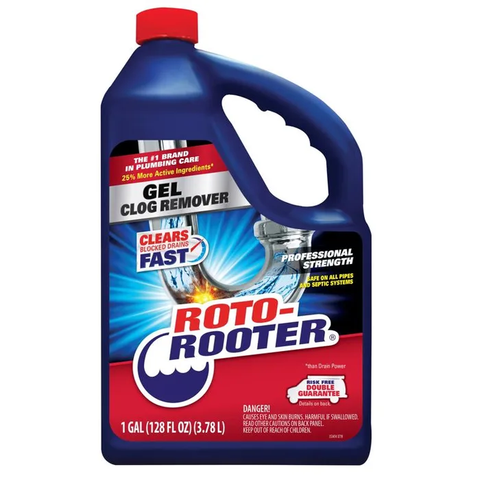 Roto-Rooter Gel Clog Remover 1 gal (Pack of 4)