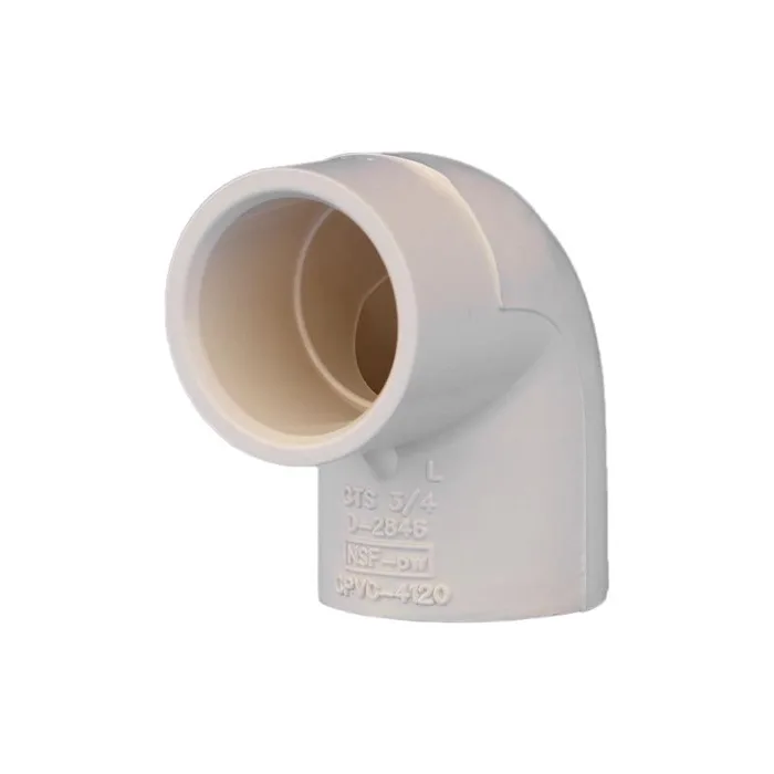 Charlotte Pipe FlowGuard 3/4 in. Hub X 3/4 in. D Hub CPVC 90 Degree Elbow 1 pk (Pack of 25)