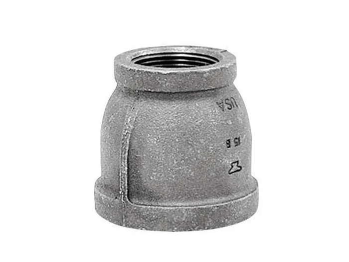 Anvil 3/8 in. FPT X 1/4 in. D FPT Black Malleable Iron Reducing Coupling