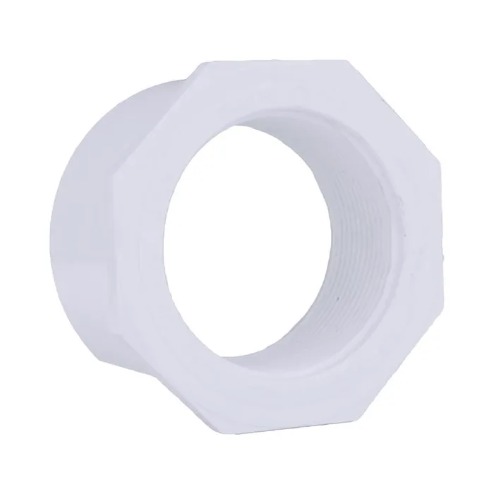 Charlotte Pipe Schedule 40 4 in. Spigot X 3 in. D FPT PVC Reducing Bushing 1 pk