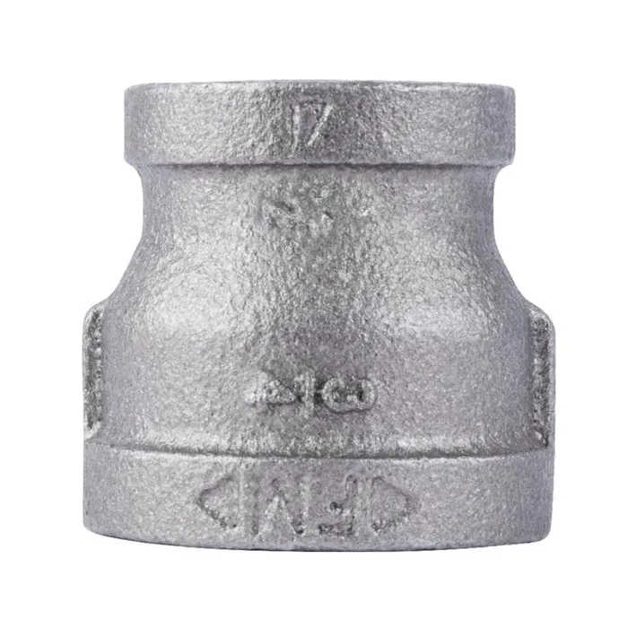 STZ Industries 3/4 in. FIP each X 1/2 in. D FIP Black Malleable Iron Coupling (Pack of 5)